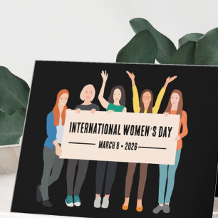 Cartes Pour Fêtes Annuelles Journée internationale de la femme
