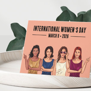 Cartes Pour Fêtes Annuelles Journée internationale de la femme