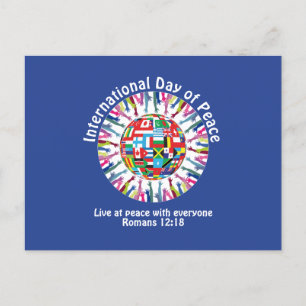 Cartes Pour Fêtes Annuelles Journée internationale de la paix