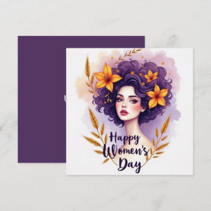 Cartes Pour Fêtes Annuelles Journée internationale des femmes