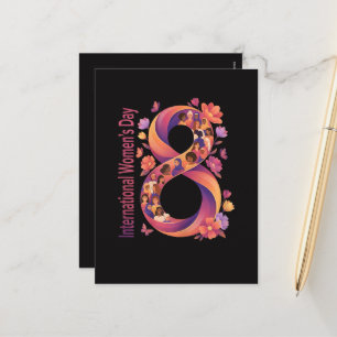 Cartes Pour Fêtes Annuelles Journée internationale des femmes 8 mars