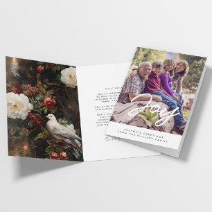 Cartes Pour Fêtes Annuelles Joy Modern Inspirational Family Photo