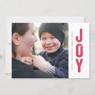 Cartes Pour Fêtes Annuelles Joy Noël voeux photo