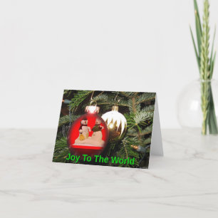 Cartes Pour Fêtes Annuelles Joy To the World