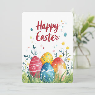 Cartes Pour Fêtes Annuelles Joyeuse chasse aux oeufs de Pâques