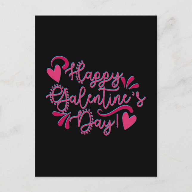 Cartes Pour Fêtes Annuelles Joyeuse fête de Galentine's Day (Devant)
