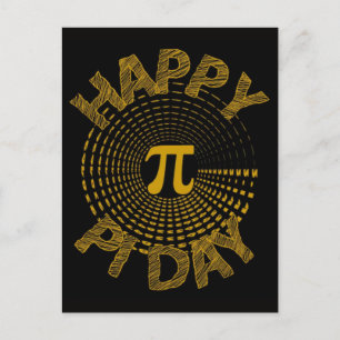 Cartes Pour Fêtes Annuelles Joyeuse Fête de Pi 2026 Célébration des Nerds de M