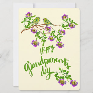 Cartes Pour Fêtes Annuelles Joyeuse Fête des Grands-Parents