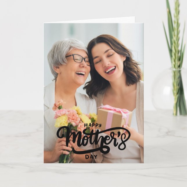 Cartes Pour Fêtes Annuelles Joyeuse fête des Mères (Devant)