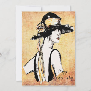 Cartes Pour Fêtes Annuelles Joyeuse fête des mères/cadeau pour maman/carte Vin