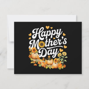 Cartes Pour Fêtes Annuelles Joyeuse fête des mères drôle et mignonne florale p
