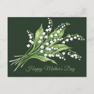 Cartes Pour Fêtes Annuelles Joyeuse fête des Mères. Fleurs de muguet.