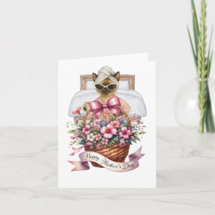 Cartes Pour Fêtes Annuelles Joyeuse fête des mères pour les amoureux de chats 