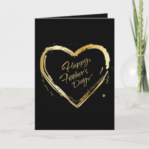 Cartes Pour Fêtes Annuelles Joyeuse Fête des Pères ! Calligraphie élégante de