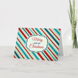 Cartes Pour Fêtes Annuelles Joyeuse guerre sur Noël