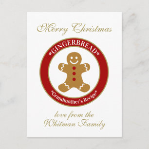 Cartes Pour Fêtes Annuelles Joyeuse Recette de Noël