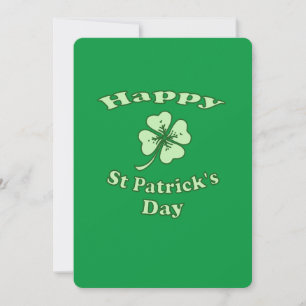Cartes Pour Fêtes Annuelles Joyeuse Saint-Patrick