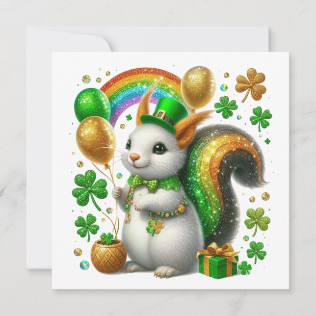 Cartes Pour Fêtes Annuelles Joyeuse Saint-Patrick  (Devant)