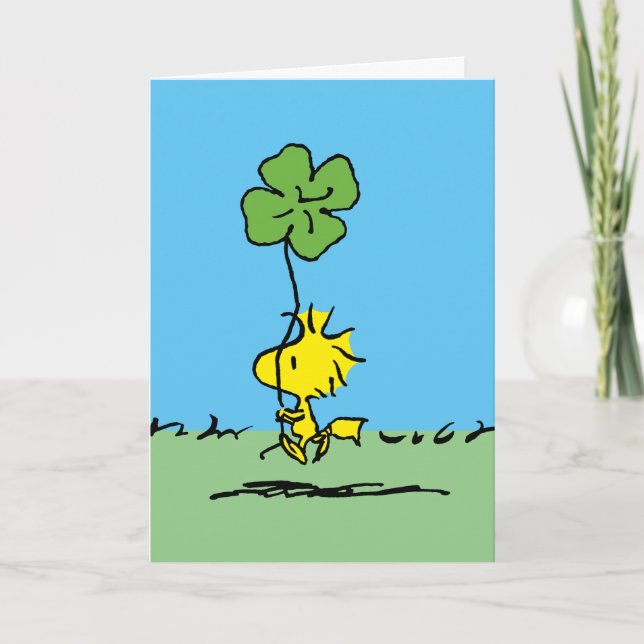 Cartes Pour Fêtes Annuelles Joyeuse Saint-Patrick Woodstock (Devant)