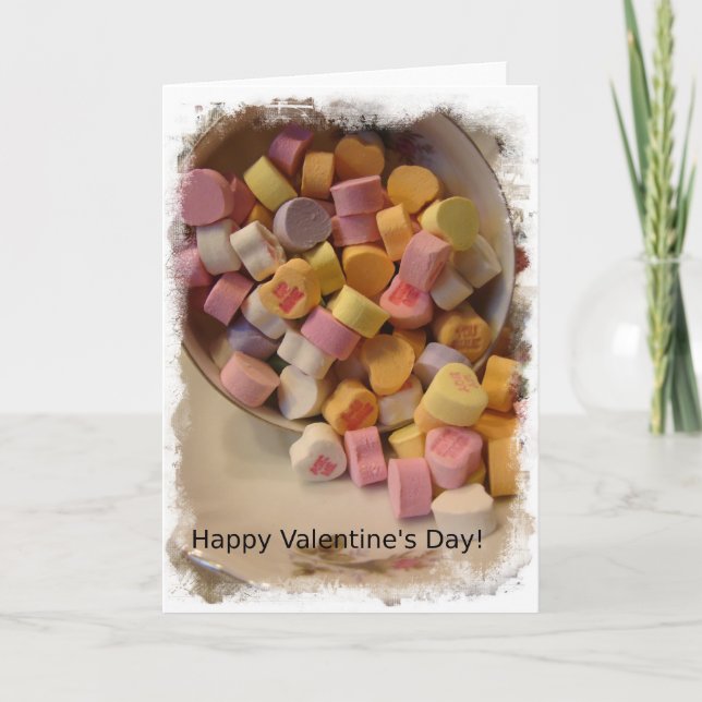 Cartes Pour Fêtes Annuelles Joyeuse Saint-Valentin (Devant)