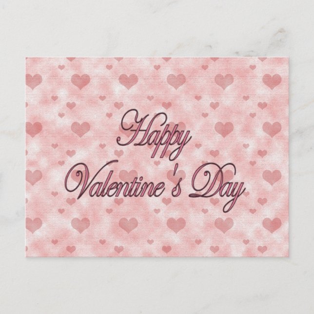 Cartes Pour Fêtes Annuelles Joyeuse Saint-Valentin (Devant)