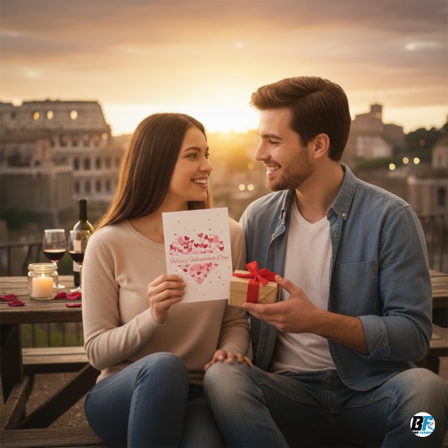 Cartes Pour Fêtes Annuelles Joyeuse Saint-Valentin (Créateur téléchargé)