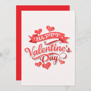 Cartes Pour Fêtes Annuelles Joyeuse Saint-Valentin