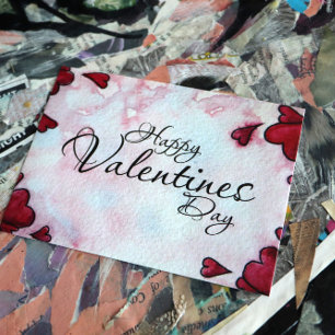 Cartes Pour Fêtes Annuelles Joyeuse Saint-Valentin