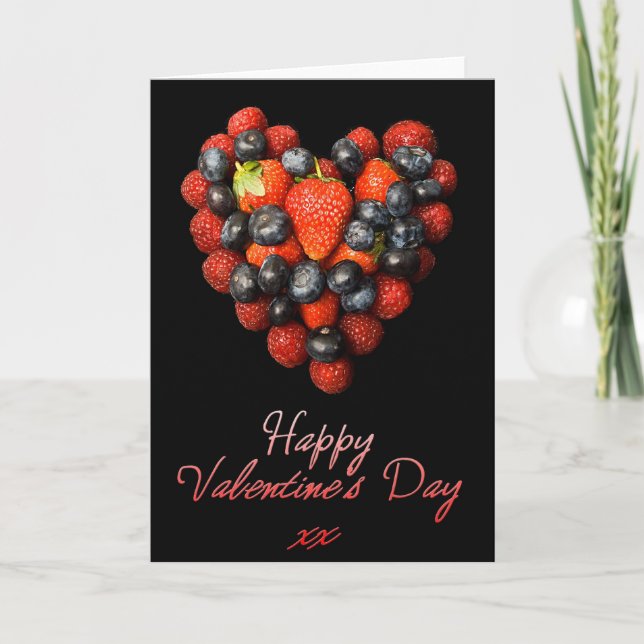 Cartes Pour Fêtes Annuelles Joyeuse Saint-Valentin (Devant)