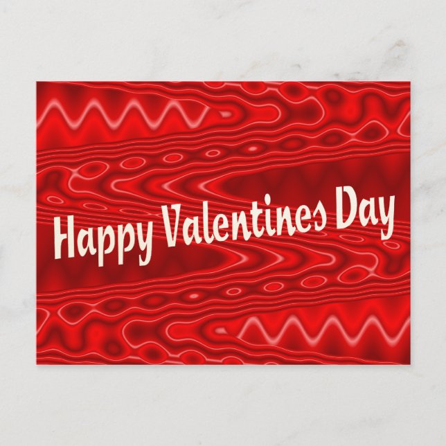 Cartes Pour Fêtes Annuelles Joyeuse Saint-Valentin (Devant)