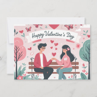 Cartes Pour Fêtes Annuelles Joyeuse Saint-Valentin
