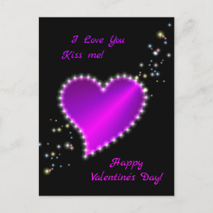 Cartes Pour Fêtes Annuelles Joyeuse Saint-Valentin - Cœur Arc-en-Ciel avec Éto