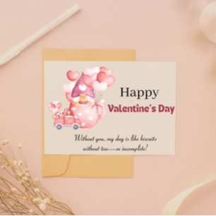 Cartes Pour Fêtes Annuelles Joyeuse Saint-Valentin Drôle Et Belle