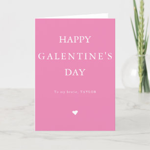 Cartes Pour Fêtes Annuelles Joyeuse Saint-Valentin galante à ma meilleure amie