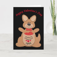 Joyeuse Saint-Valentin Kangourou