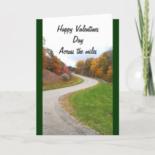 Cartes Pour Fêtes Annuelles Joyeuse Saint-Valentin, par-delà les kilomètres