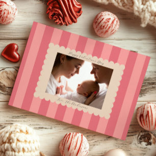 Cartes Pour Fêtes Annuelles Joyeuse Saint-Valentin Photo personnalisée Moderne