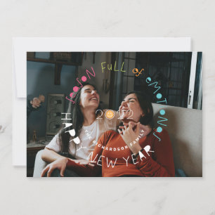 Cartes Pour Fêtes Annuelles Joyeuse saison des fêtes Plein d'émotions Emoji Ph