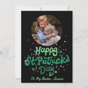 Cartes Pour Fêtes Annuelles Joyeuse St. patrick's journée Chanceux Shamrocks S