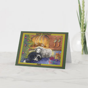 Cartes Pour Fêtes Annuelles Joyeuse tante Noël