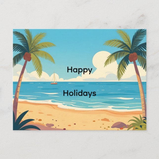 Cartes Pour Fêtes Annuelles Joyeuses Fêtes (Devant)