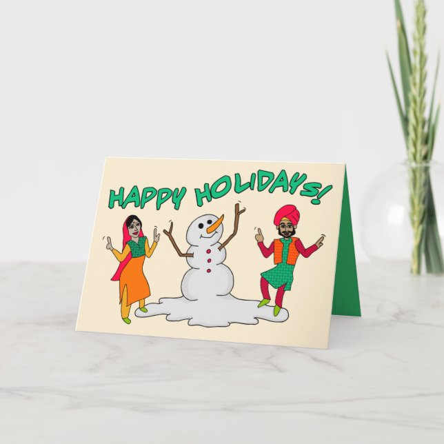 Cartes Pour Fêtes Annuelles Joyeuses fêtes ! (Devant)