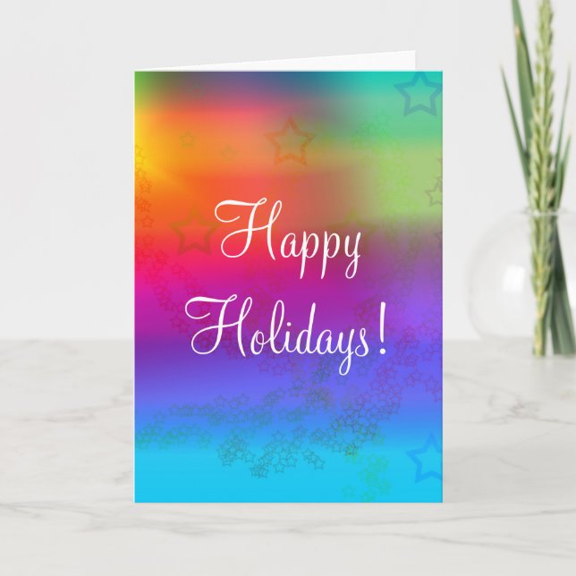 Cartes Pour Fêtes Annuelles Joyeuses fêtes ! (Devant)