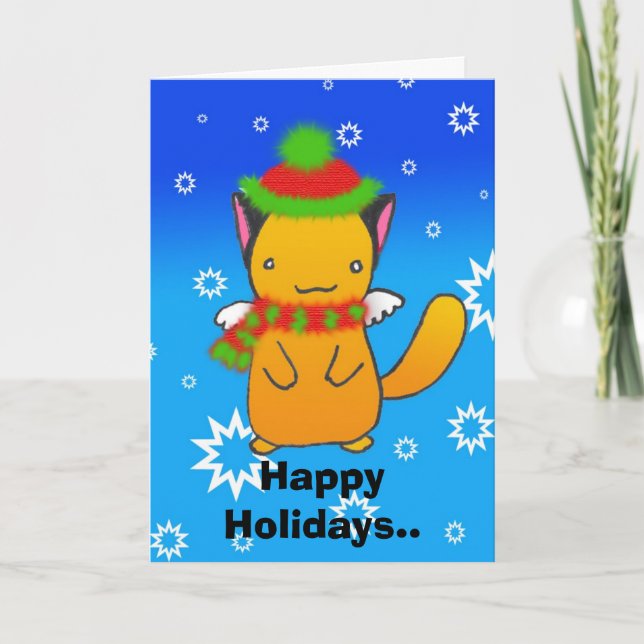 Cartes Pour Fêtes Annuelles Joyeuses fêtes.. (Devant)