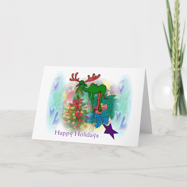 Cartes Pour Fêtes Annuelles Joyeuses fêtes (Devant)