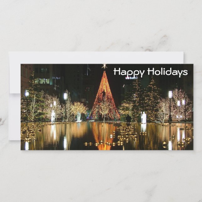 Cartes Pour Fêtes Annuelles Joyeuses fêtes (Devant)