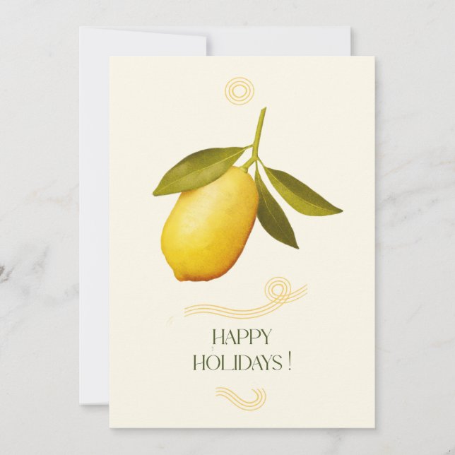 Cartes Pour Fêtes Annuelles Joyeuses fêtes ! (Devant)