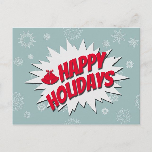 Cartes Pour Fêtes Annuelles Joyeuses fêtes (Devant)