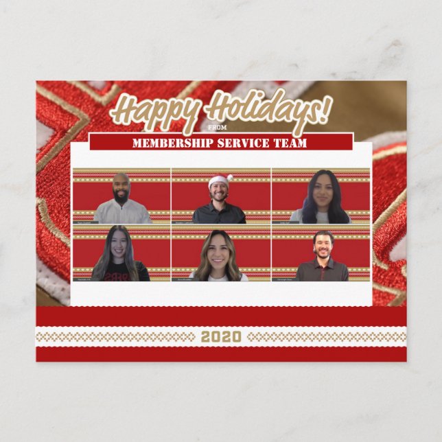 Cartes Pour Fêtes Annuelles Joyeuses fêtes (Devant)