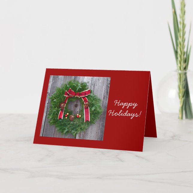 Cartes Pour Fêtes Annuelles Joyeuses fêtes ! (Devant)